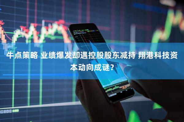 牛点策略 业绩爆发却遇控股股东减持 翔港科技资本动向成谜？
