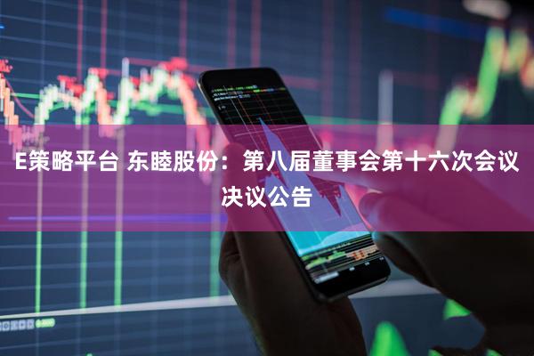 E策略平台 东睦股份：第八届董事会第十六次会议决议公告