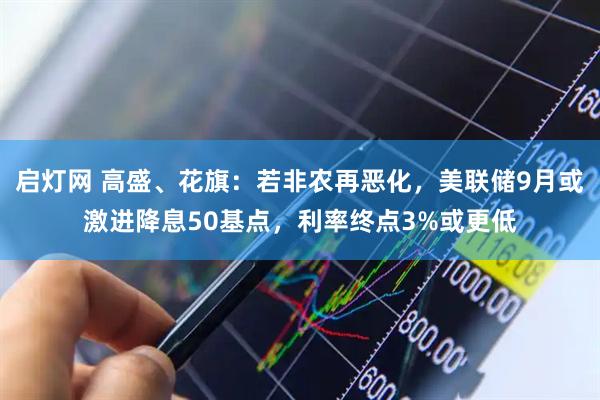 启灯网 高盛、花旗：若非农再恶化，美联储9月或激进降息50基点，利率终点3%或更低